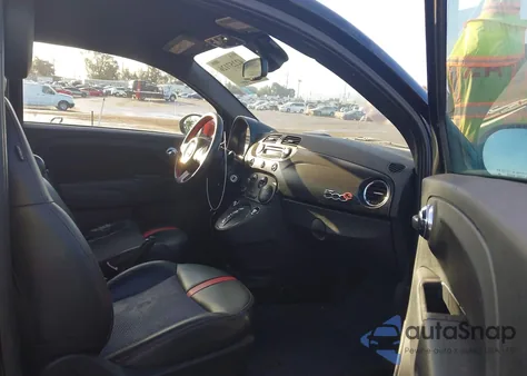 2013 Fiat 500E Battery Electric из США, поврежденный, VIN 3C3CFFGE7DT744353